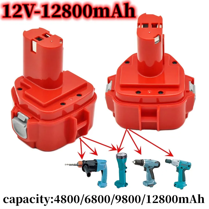 100% New Rechargeable Battery 4800-12800mAh 12V Ni CD Battery Replacement Power Tool Battery PA12 1220 1233 1201 1222 1223 1235
100% New Rechargeable Battery 4800-12800mAh 12V Ni CD Battery Replacement Power Tool Battery PA12 1220 1233 1201 1222 1223 1235