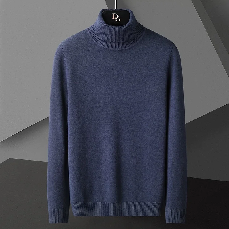 quality High autumn and winter turtleneck sweater men's lapel trend versatile solid color knitwear slim warm thickened pullover
quality High autumn and winter turtleneck sweater men's lapel trend versatile solid color knitwear slim warm thickened pullover