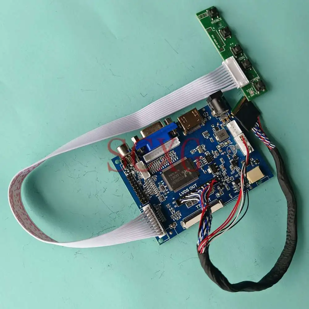 Совместимый с VGA + AV + HDMI Комплект для самостоятельной сборки ноутбуков 15,6 "40 Pin LVDS 1366*768 плата контроллера ЖК-монитора
Совместимый с VGA + AV + HDMI Комплект для самостоятельной сборки ноутбуков 15,6 "40 Pin LVDS 1366*768 плата контроллера ЖК-монитора