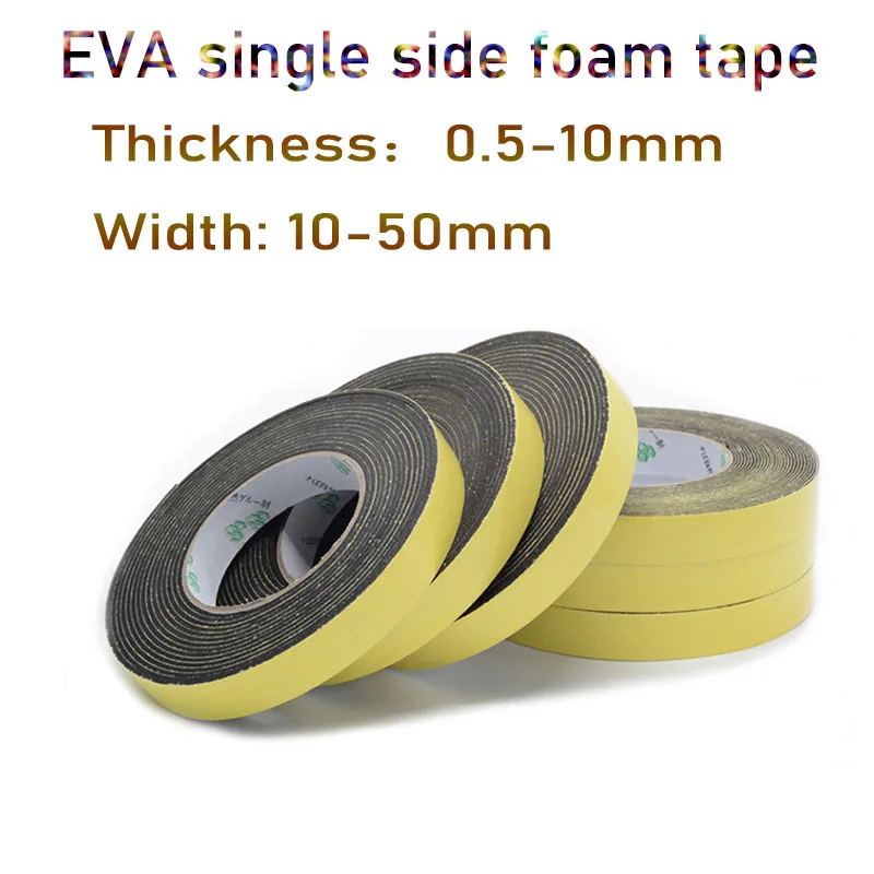 2/4/5Meters EVA sponge single-sided tape shockproof foam sealant strip foam pad sound insulation buffer anti-collision foam
2/4/5Meters EVA sponge single-sided tape shockproof foam sealant strip foam pad sound insulation buffer anti-collision foam
