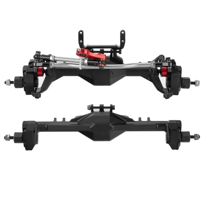 Integrated CNC Front And Rear Portal Axle For 1/10 RC Crawler Car Axial Axial SCX10 & SCX10 II For RGT 86100 Redcat Parts Black
Integrated CNC Front And Rear Portal Axle For 1/10 RC Crawler Car Axial Axial SCX10 & SCX10 II For RGT 86100 Redcat Parts Black