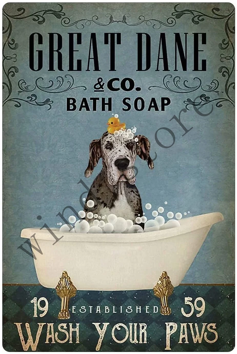 Funny dog pet Metal Tin Signs Toilet Room Retro Sign Bath Soap Bathroom Vintage Bathroom Toilet Bar Cafe Wall Decoration Retro
Funny dog pet Metal Tin Signs Toilet Room Retro Sign Bath Soap Bathroom Vintage Bathroom Toilet Bar Cafe Wall Decoration Retro