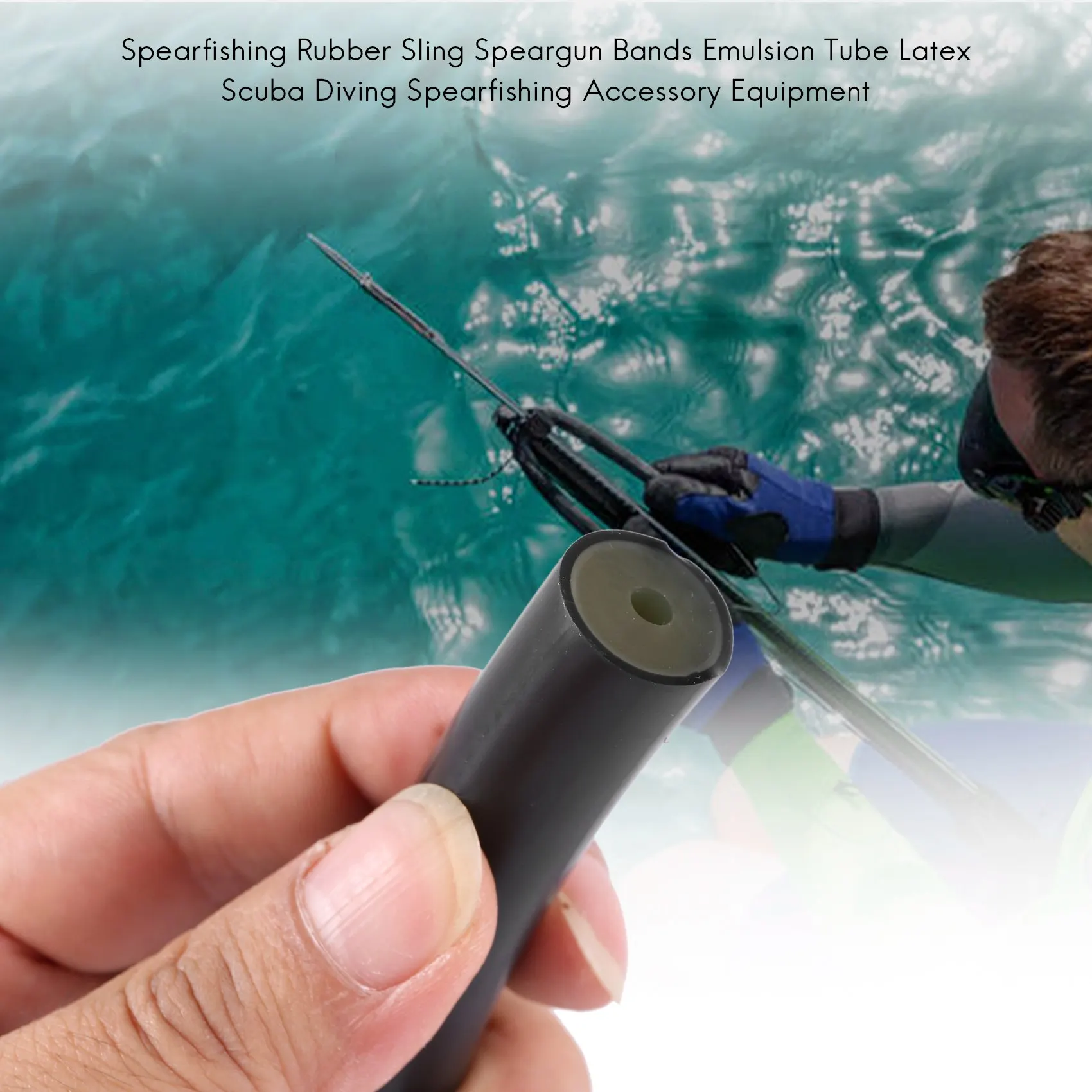 16x3MM Spearfishing Rubber Sling Speargun Bands Emulsion Tube Latex Scuba Diving Spearfishing Accessory Equipment 1M Black
16x3MM Spearfishing Rubber Sling Speargun Bands Emulsion Tube Latex Scuba Diving Spearfishing Accessory Equipment 1M Black