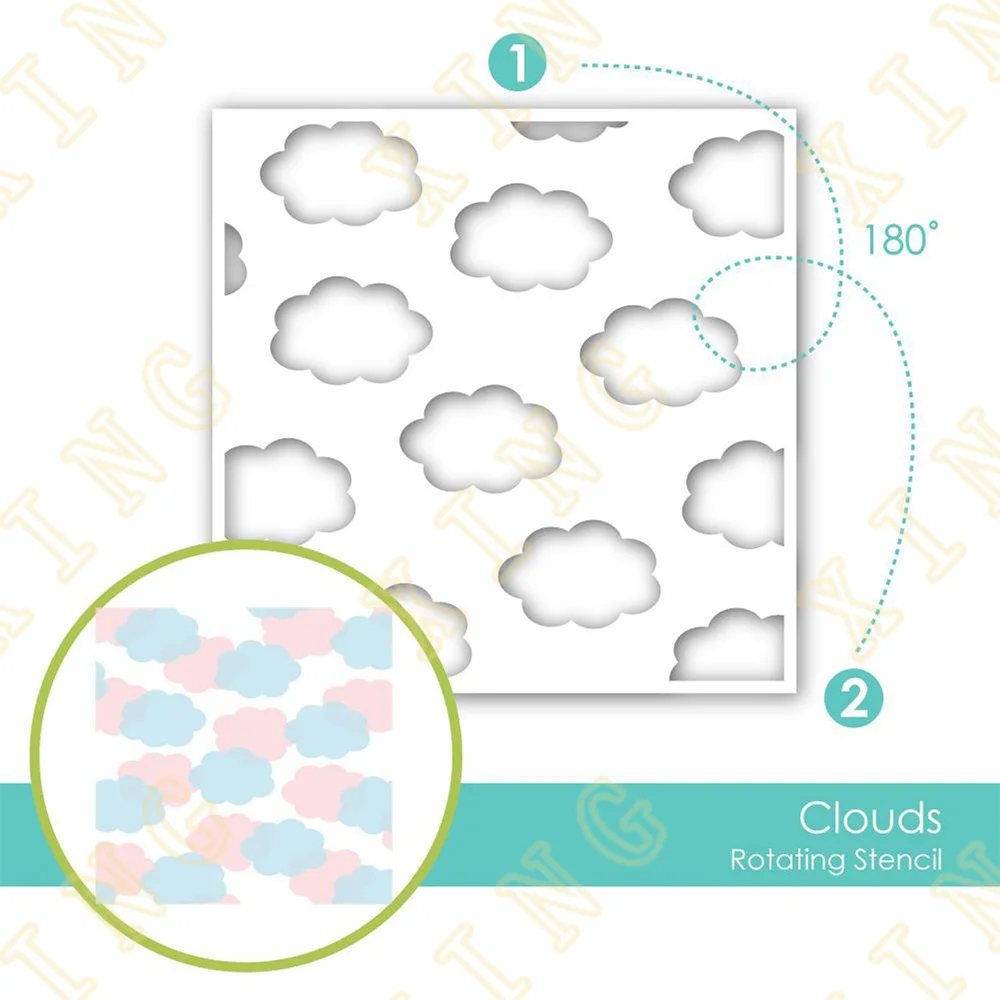 2023 Rotating Cloud DIY Embossing Paper Card Template Craft Layering Stencils for Walls Painting Scrapbooking Stamp Album Decor
2023 Rotating Cloud DIY Embossing Paper Card Template Craft Layering Stencils for Walls Painting Scrapbooking Stamp Album Decor
