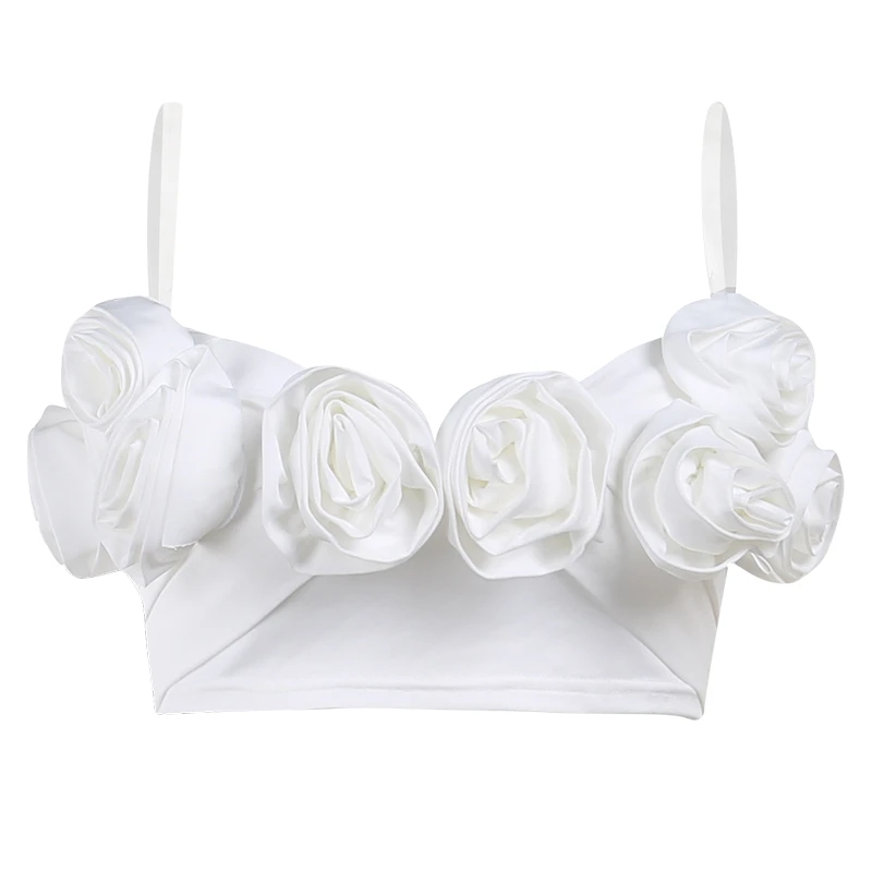 y2k Summer Fairy Grunge 3D Floral Corset Sleeveless Spaghetti Straps Mini Tank Top Cute Vest for Girl Korean Basic Streetwear
y2k Summer Fairy Grunge 3D Floral Corset Sleeveless Spaghetti Straps Mini Tank Top Cute Vest for Girl Korean Basic Streetwear