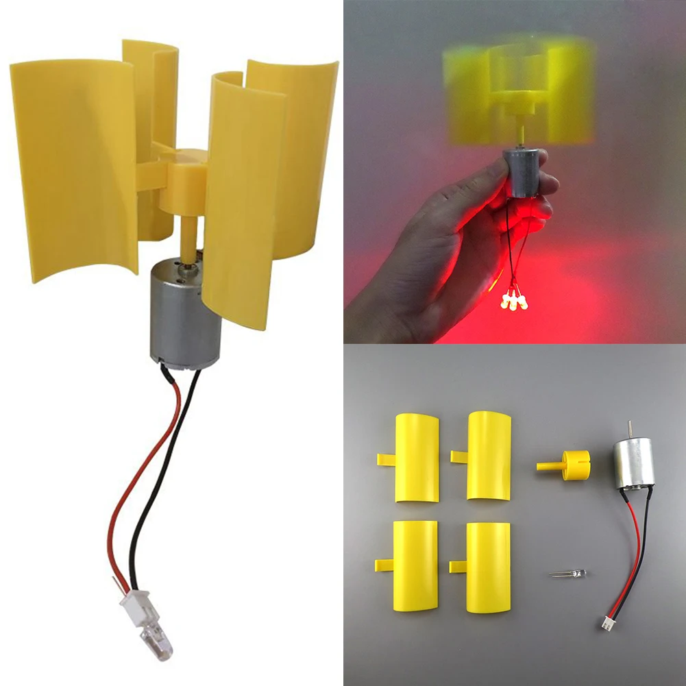 Wind Generator Kit Mini Vertical Wind Generator Wind Turbine Kit Wind Turbine Instructional Model LED DIY Kit
Wind Generator Kit Mini Vertical Wind Generator Wind Turbine Kit Wind Turbine Instructional Model LED DIY Kit