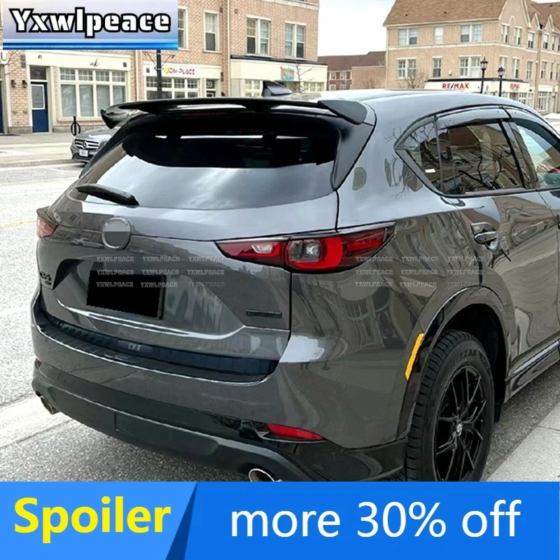 Для Mazda CX-5 CX-8 2013-2022 2023, универсальный спойлер на крышу, АБС-материал, заднее крыло багажника, автомобильные аксессуары
Для Mazda CX-5 CX-8 2013-2022 2023, универсальный спойлер на крышу, АБС-материал, заднее крыло багажника, автомобильные аксессуары
