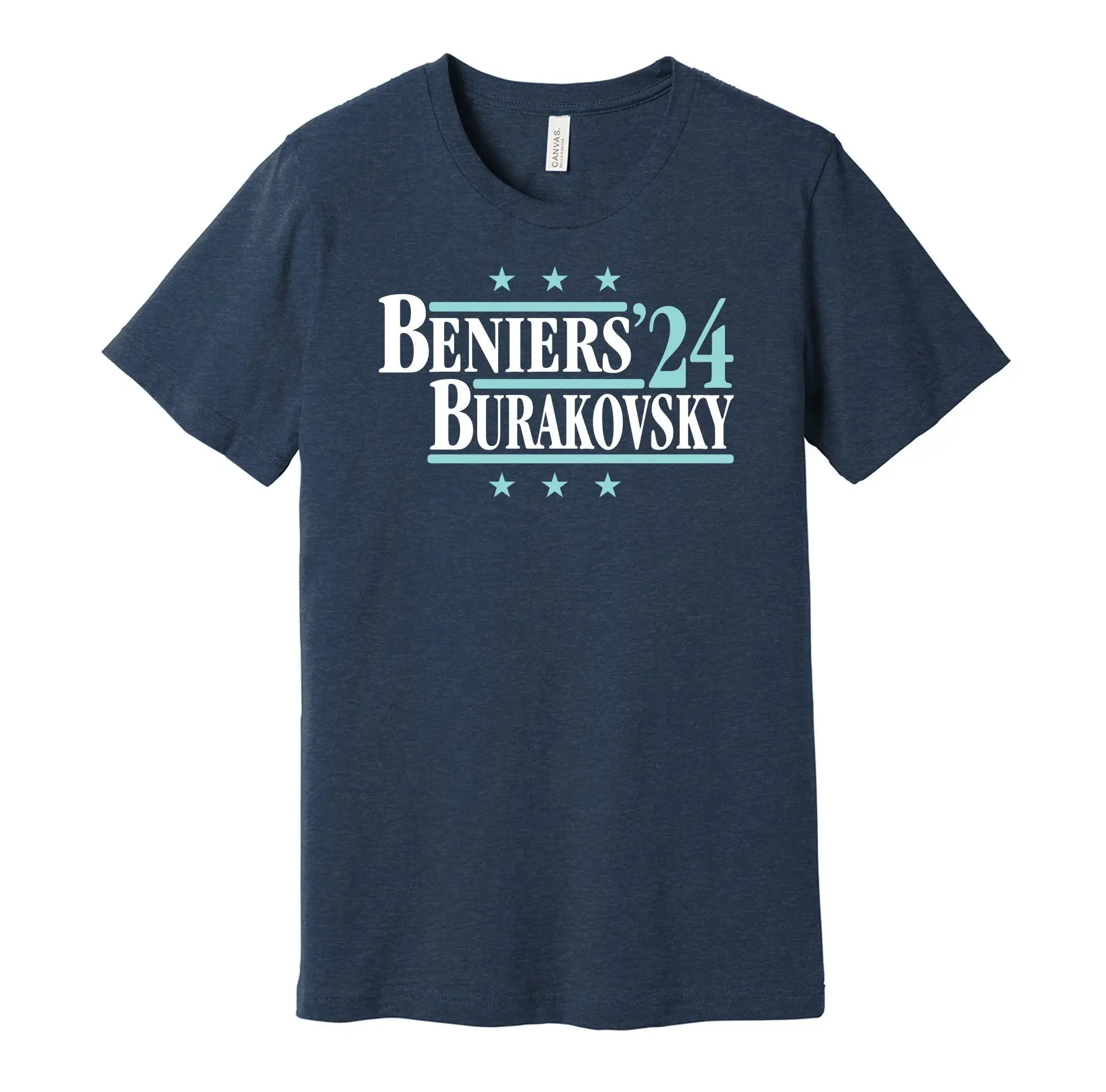 Beniers Burakovsky ✤ политическая акция пародия футболка хоккейные легенды для