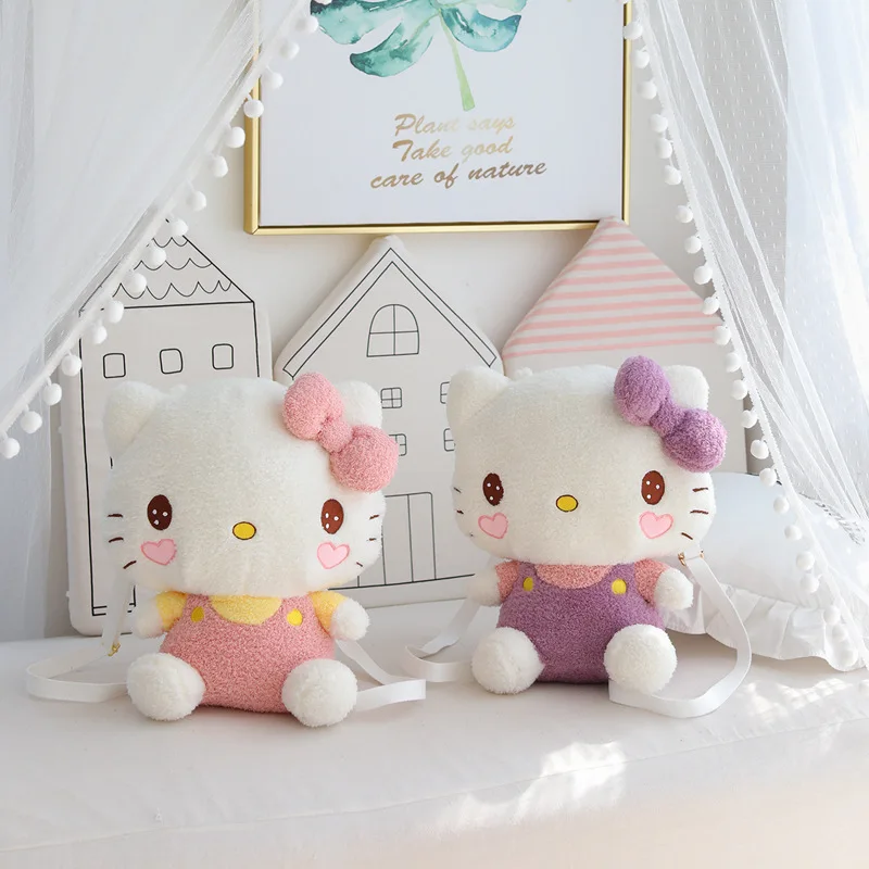 Sanrioed Kittys Plush Toy Bag Cute Girl Heart Kindergarten Cartoon Backpack Children's Birthday Gift
Sanrioed Kittys Plush Toy Bag Cute Girl Heart Kindergarten Cartoon Backpack Children's Birthday Gift
