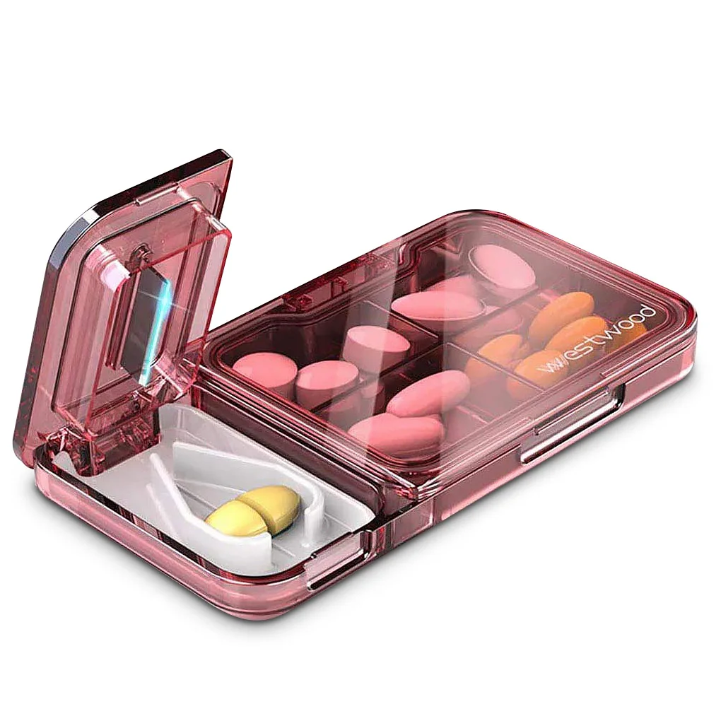 Pill Splitter Home Travel Tablets Accurate Crusher Storage Pocket Grinder with Dispenser Adults Health Care Daily Present
Pill Splitter Home Travel Tablets Accurate Crusher Storage Pocket Grinder with Dispenser Adults Health Care Daily Present