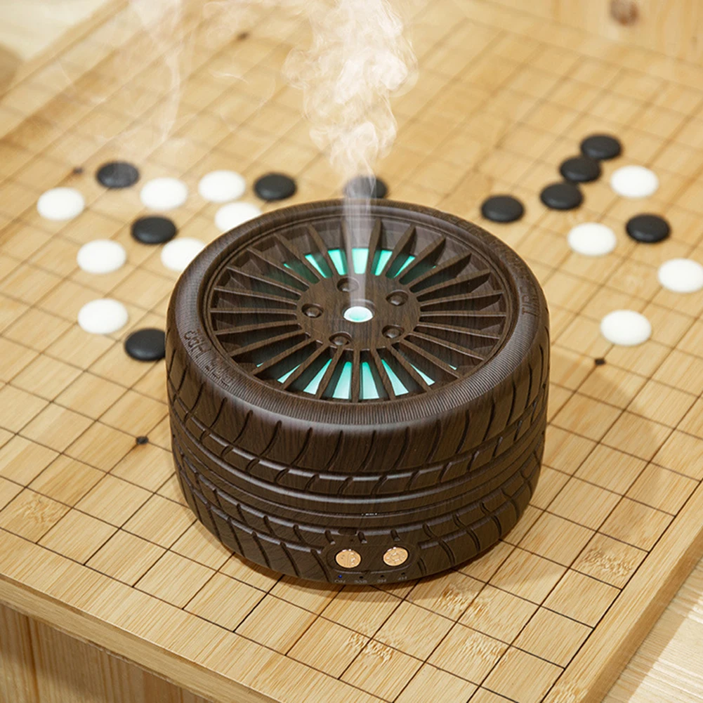 300ml Essential Oil Diffuser Aroma Air Humidifier Tire Ultrasonic Night Light Electric Essential Oil Purifier Aroma Mist
300ml Essential Oil Diffuser Aroma Air Humidifier Tire Ultrasonic Night Light Electric Essential Oil Purifier Aroma Mist