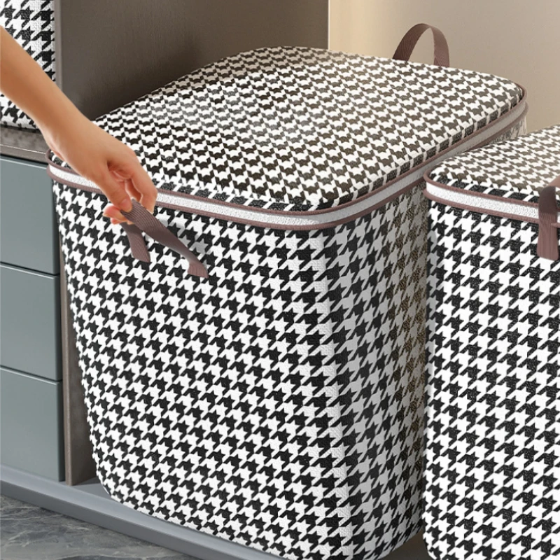 Quilt Storage Box Dustproof Organizers Non-woven Wardrobe Space Saving Bag House-moving Bedding Box Travel Storage Organization
Quilt Storage Box Dustproof Organizers Non-woven Wardrobe Space Saving Bag House-moving Bedding Box Travel Storage Organization