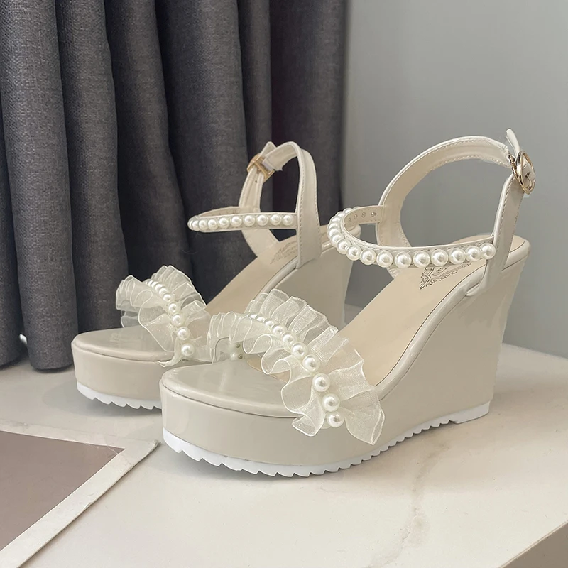 Size 35-40 2021 Novelty Summer Women's Sandals Women's Wedge Super High Heels Women's Matching Daily Dress Shoes Rhinestone
Size 35-40 2021 Novelty Summer Women's Sandals Women's Wedge Super High Heels Women's Matching Daily Dress Shoes Rhinestone