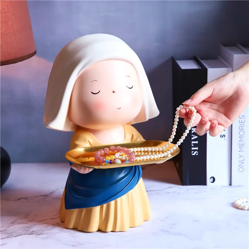 Креативный подарок, большой поднос для художника, декор для комнаты, дома, спальни, крыльца, Настольная коробка для хранения ключей, украшения, Декор
Креативный подарок, большой поднос для художника, декор для комнаты, дома, спальни, крыльца, Настольная коробка для хранения ключей, украшения, Декор