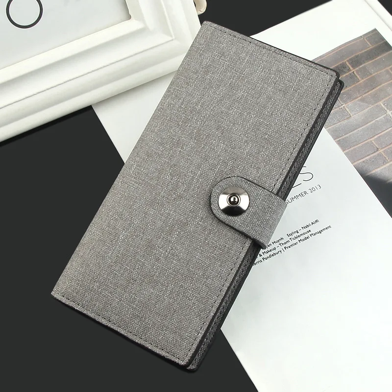Men's Long Wallet Canvas Wallet Multi-card Wallet Simple Ultra-thin Coin Purse Bank Card Holder Clutch Photo Clip Bifold Wallet
Men's Long Wallet Canvas Wallet Multi-card Wallet Simple Ultra-thin Coin Purse Bank Card Holder Clutch Photo Clip Bifold Wallet
