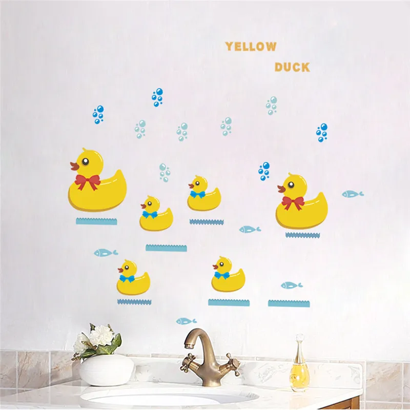 Настенные наклейки DEOWUU мультяшные утки ПВХ
Настенные наклейки DEOWUU мультяшные утки ПВХ