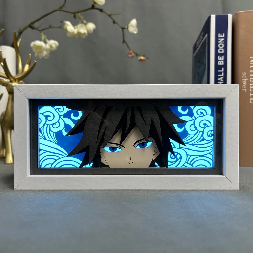 Anime Decoration Light Box Demon Slayer Giyu Tomioka Manga Table Lamp For Children's Room Anime Figure Eyes Kimetsu No Yaiba
Anime Decoration Light Box Demon Slayer Giyu Tomioka Manga Table Lamp For Children's Room Anime Figure Eyes Kimetsu No Yaiba