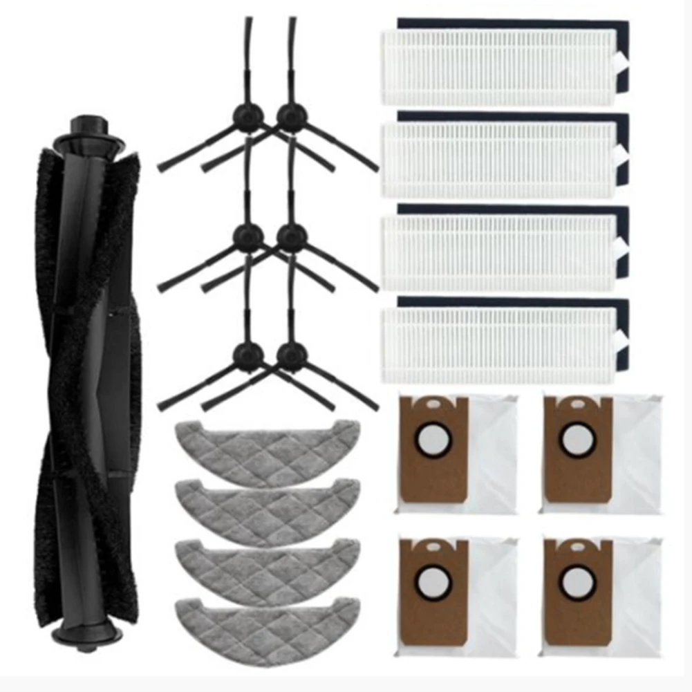 19PCS Side Brush HEPA Mops Dust Bag Robot Vacuum Filter for Viomi S9 Vacuum Cleaner Accessories Replacement
19PCS Side Brush HEPA Mops Dust Bag Robot Vacuum Filter for Viomi S9 Vacuum Cleaner Accessories Replacement