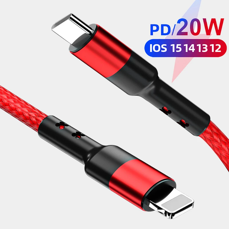 PD20W USB Type C Cable For iphone 14 13 12 11 Pro Max Mini Xs Xr X 8 Plus iPad Mobile Phone Fast Charging Charger Wire Data Cord
PD20W USB Type C Cable For iphone 14 13 12 11 Pro Max Mini Xs Xr X 8 Plus iPad Mobile Phone Fast Charging Charger Wire Data Cord
