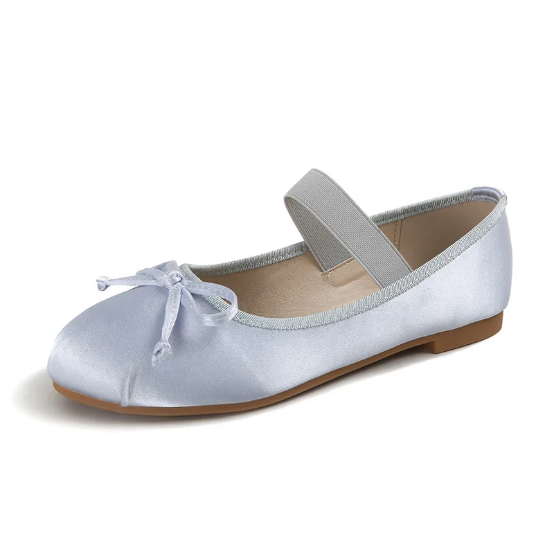 Chaussures De Ballet Size 33- 43 Bow Silk Satin Shoes Comfortable Wide Elastic Dance Shoes Mary Jane Ballet Women's Flat Shoes
Chaussures De Ballet Size 33- 43 Bow Silk Satin Shoes Comfortable Wide Elastic Dance Shoes Mary Jane Ballet Women's Flat Shoes
