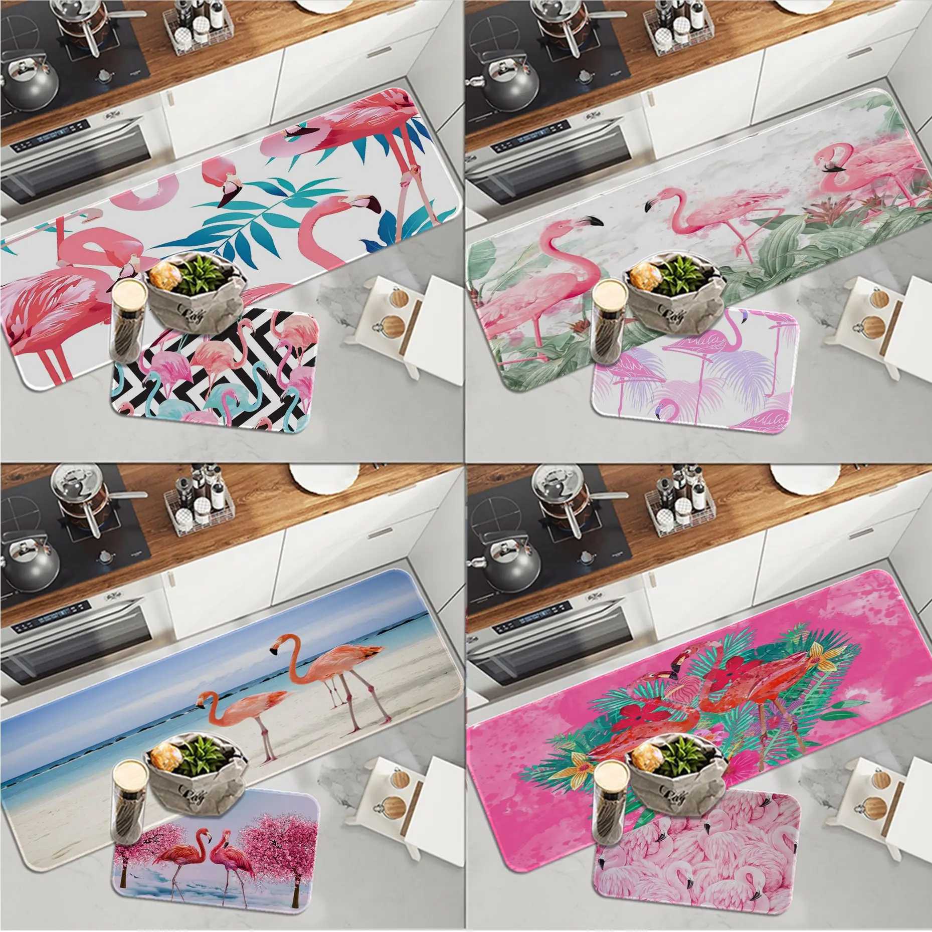 Pink Flamingo Printed Bath Mat Anti-slip Absorb Water Long Strip Cushion Bedroon Mat Welcome Rug
Pink Flamingo Printed Bath Mat Anti-slip Absorb Water Long Strip Cushion Bedroon Mat Welcome Rug