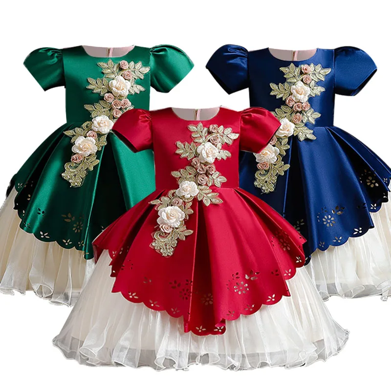 Christmas Kids Dresses For Girls Children Evening Flying Sleeve Patchwork Wedding Dress Elegant Teenage Princess Gown 4 to 12Y
Christmas Kids Dresses For Girls Children Evening Flying Sleeve Patchwork Wedding Dress Elegant Teenage Princess Gown 4 to 12Y