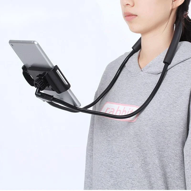 New Flexible Mobile Phone Holder Hanging Neck Lazy Necklace Tablet Holder Stand For Cellphone Tablets for iPhone Huawei Xiaomi
New Flexible Mobile Phone Holder Hanging Neck Lazy Necklace Tablet Holder Stand For Cellphone Tablets for iPhone Huawei Xiaomi