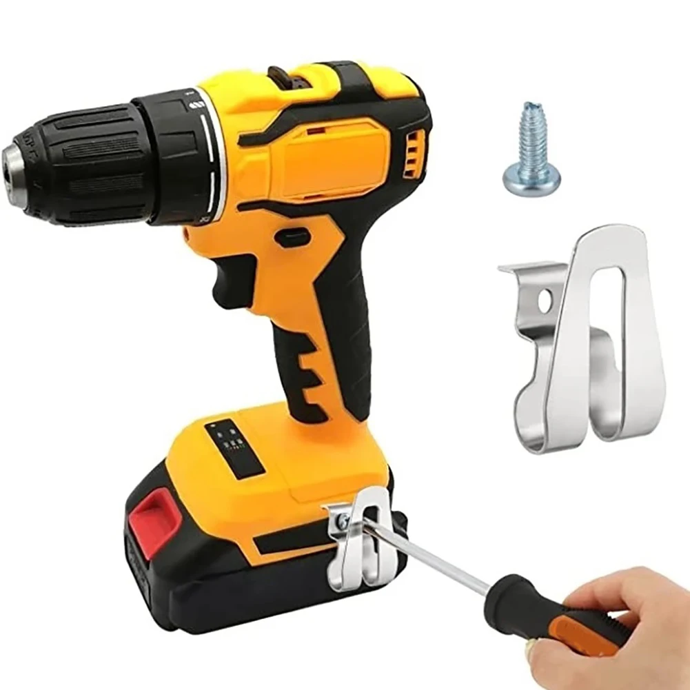 2pcs Belt Clip Hook For 18V LXT Cordless Drills Impact Driver Bit Holder Hooks Clip Electric Dril Power Tools Accessories
2pcs Belt Clip Hook For 18V LXT Cordless Drills Impact Driver Bit Holder Hooks Clip Electric Dril Power Tools Accessories