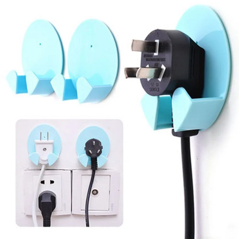 2pcs Self adhesive wall storage hook Saving Racks plastic kitchen Power Plug Socket Hanger Holder cable protector Home Organizer 
2pcs Self adhesive wall storage hook Saving Racks plastic kitchen Power Plug Socket Hanger Holder cable protector Home Organizer