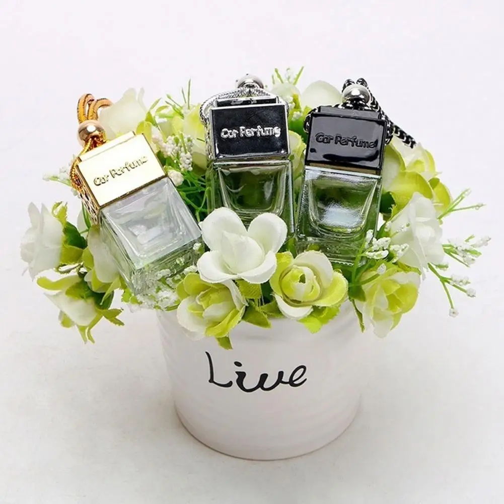 Refillable Glass Car Hanging Air Freshener Perfume Pendant Empty Bottle Ornaments Car Interior Accessories FOR CAR
Refillable Glass Car Hanging Air Freshener Perfume Pendant Empty Bottle Ornaments Car Interior Accessories FOR CAR