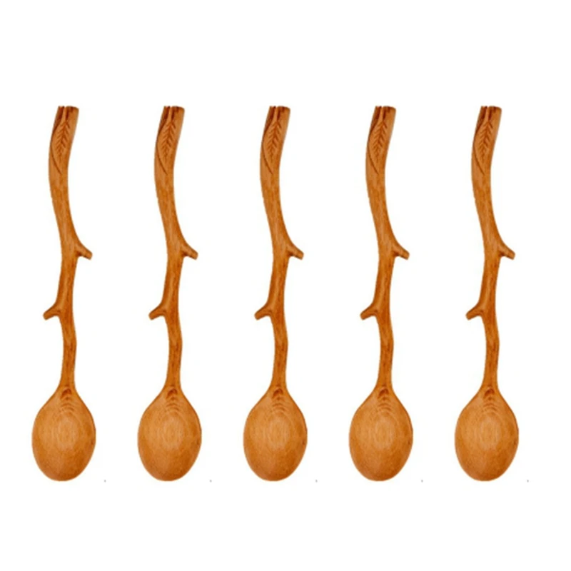 5 Pcs Japanese Style Beech Spoons,Branch Shape Long Handle Scoop,Coffee Stirring Spoon,Tableware
5 Pcs Japanese Style Beech Spoons,Branch Shape Long Handle Scoop,Coffee Stirring Spoon,Tableware
