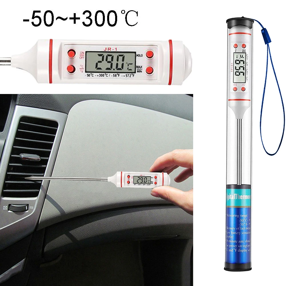 Car Condition Outlet Needle Type LCD Digital Gauge Check Tool Thermometer -50 To 300 Degrees Auto Air Conditioning Parts
Car Condition Outlet Needle Type LCD Digital Gauge Check Tool Thermometer -50 To 300 Degrees Auto Air Conditioning Parts