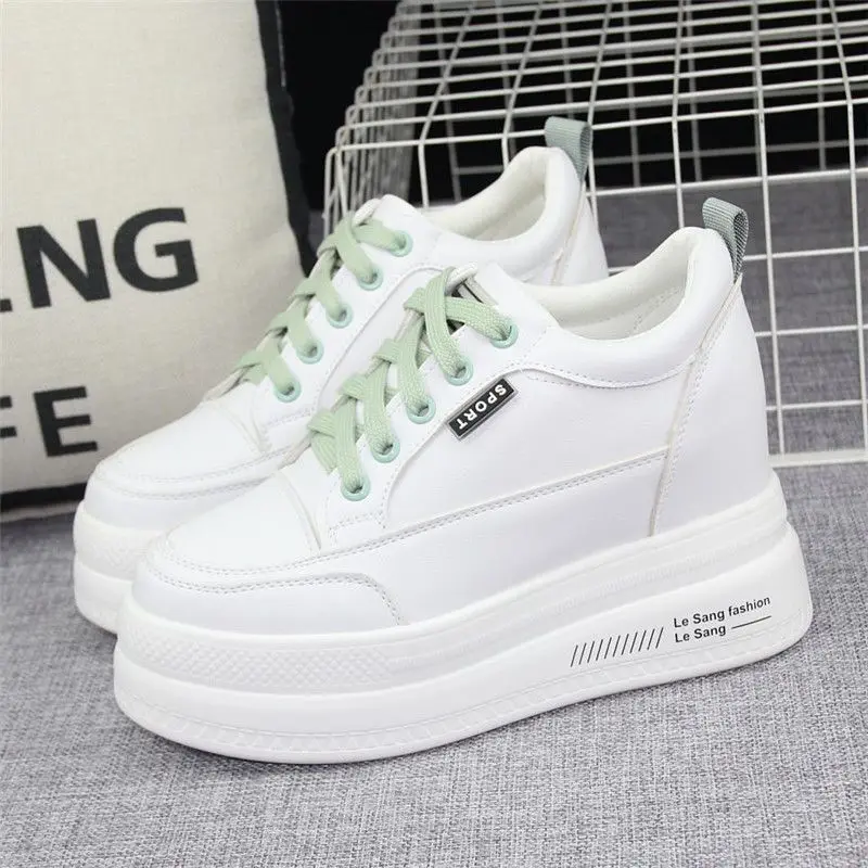Woman Height Increasing Shoes 10CMHeels Spring Autumn Wedges Breathable Women Sneakers Casual Platform Trainers White Shoes
Woman Height Increasing Shoes 10CMHeels Spring Autumn Wedges Breathable Women Sneakers Casual Platform Trainers White Shoes