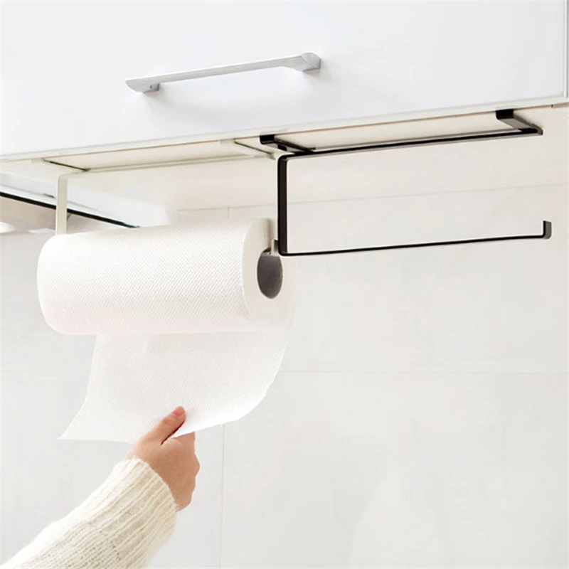 1 Pc Kitchen Free Punch Roll Paper Holder Towel Storage Rack Tissue Hanger Cabinet Hanging Shelf Bathroom Toilet Paper Holder
1 Pc Kitchen Free Punch Roll Paper Holder Towel Storage Rack Tissue Hanger Cabinet Hanging Shelf Bathroom Toilet Paper Holder