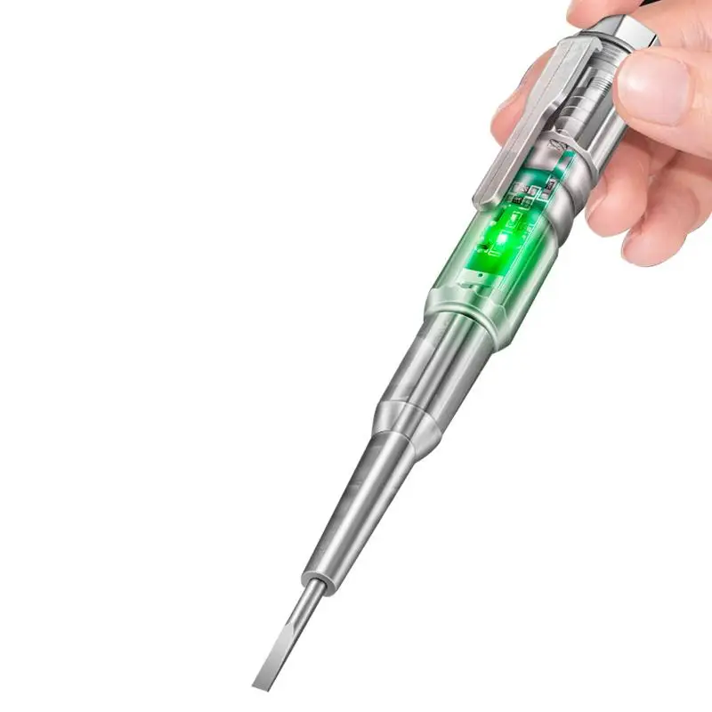 Voltage Tester Electrical Tester Pen Type Multimeter Professional Multimeter Pen Nulls Live Wires Voltage Detector Adjustable
Voltage Tester Electrical Tester Pen Type Multimeter Professional Multimeter Pen Nulls Live Wires Voltage Detector Adjustable