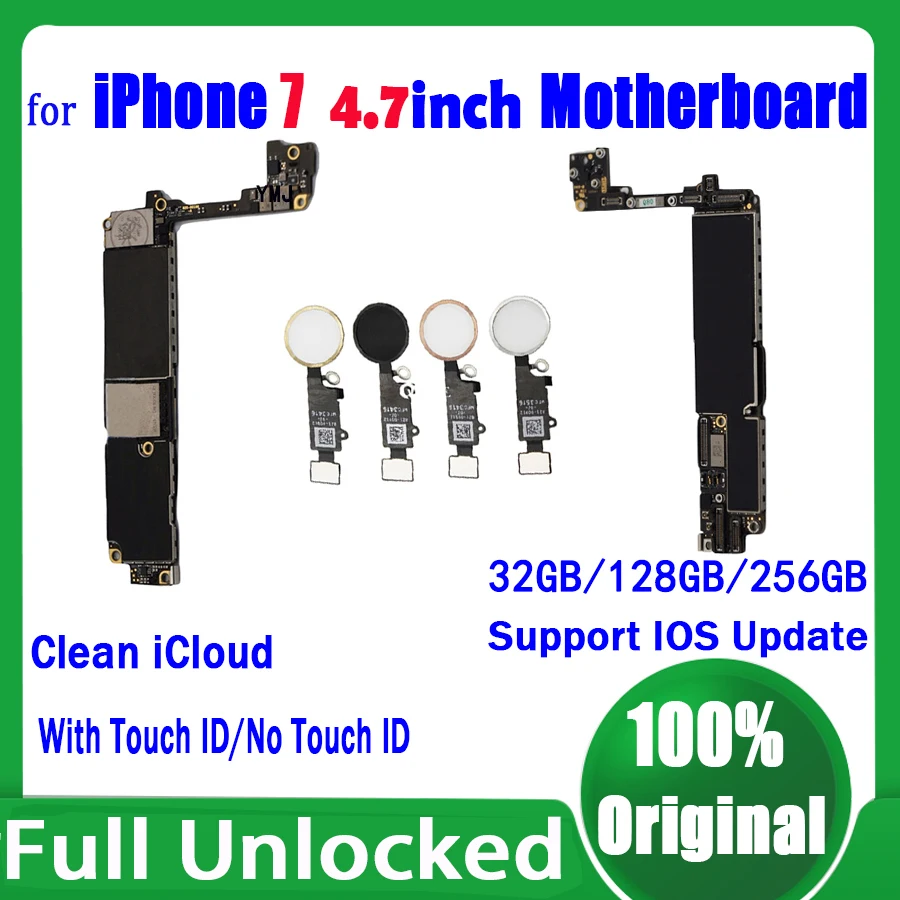 Оригинальная разблокированная материнская плата для Iphone 7 чистая iCloud для iphone 7 4,7 дюйма материнская плата поддержка обновления хорошего тестирования
Оригинальная разблокированная материнская плата для Iphone 7 чистая iCloud для iphone 7 4,7 дюйма материнская плата поддержка обновления хорошего тестирования