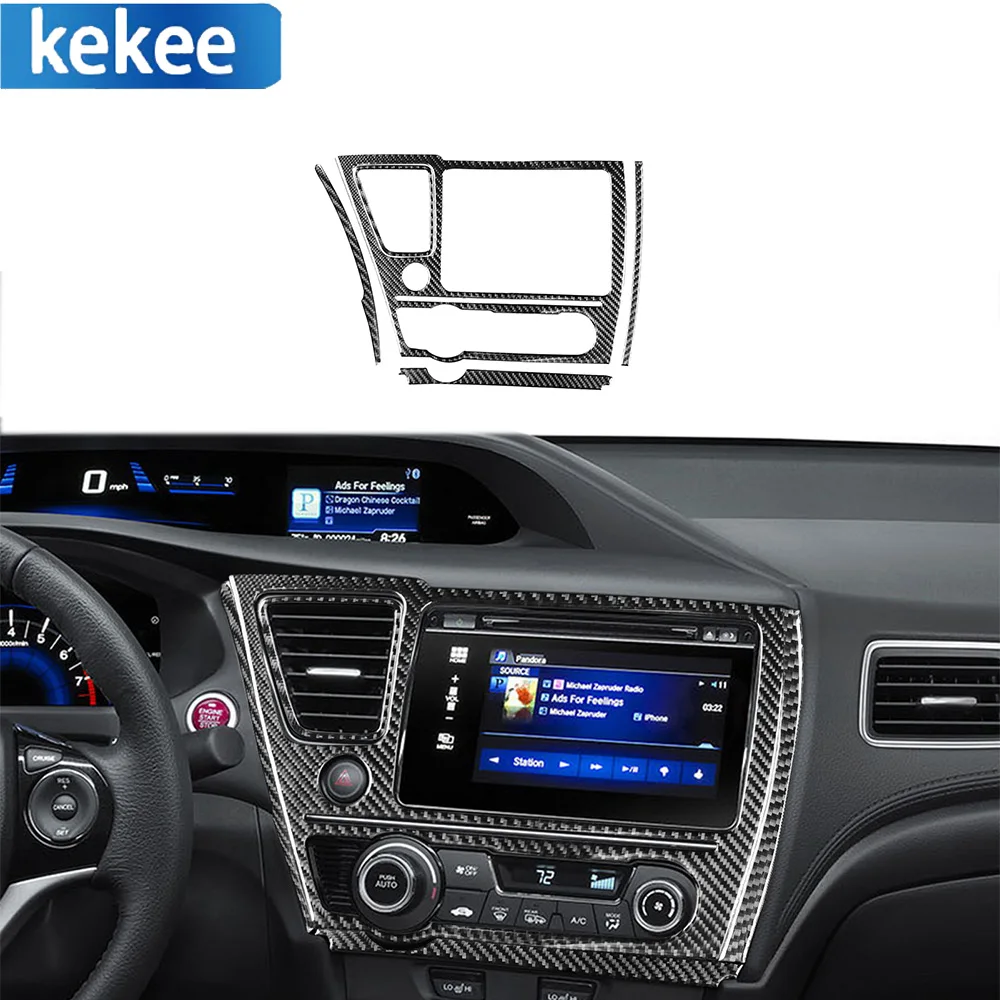 For Honda Civic 9 Coupe Sedan 2013-2015 Carbon Fiber Center Console Navigation Screen Panel Sticker Car Interior Accessories
For Honda Civic 9 Coupe Sedan 2013-2015 Carbon Fiber Center Console Navigation Screen Panel Sticker Car Interior Accessories
