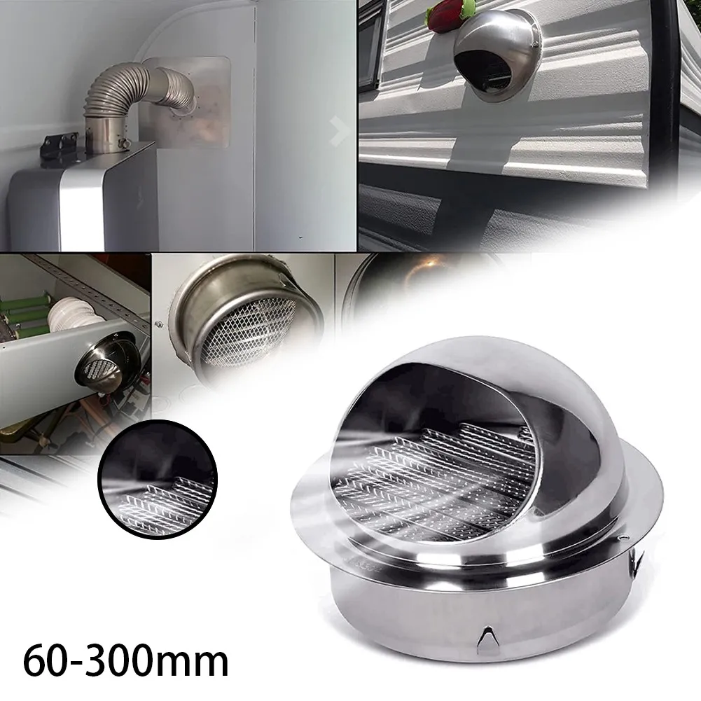 1pc Wall Ceiling Exhaust Hood Ventilation Grille Air Hood Weather Protection Grille Stainless Steel Slatted Grille Vents Cap
1pc Wall Ceiling Exhaust Hood Ventilation Grille Air Hood Weather Protection Grille Stainless Steel Slatted Grille Vents Cap