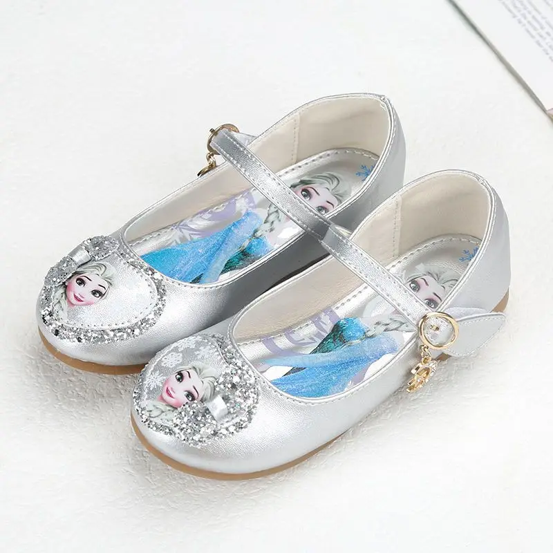 Disney Girls' Leather Shoes Frozen Spring Soft Sole Children's Fashion Cute Princess Elsa Pink Blue Shoes Size 25-36
Disney Girls' Leather Shoes Frozen Spring Soft Sole Children's Fashion Cute Princess Elsa Pink Blue Shoes Size 25-36