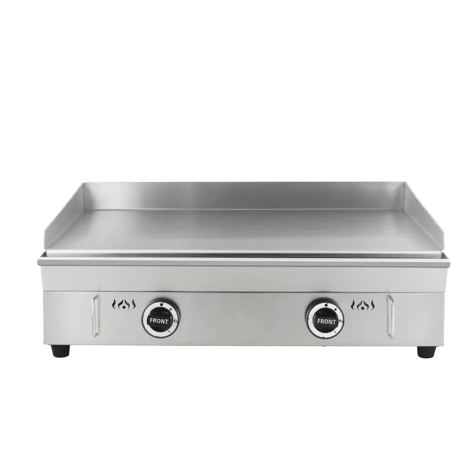 Commercial Stainless Steel Flat Gas Burger Griddle Grill For Restaurant Equipment
Commercial Stainless Steel Flat Gas Burger Griddle Grill For Restaurant Equipment