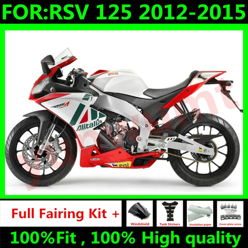 New ABS Motorcycle Whole Fairing kit fit For RS-125 RSV125 R RSV RS4 125 2012 2013 2014 2015 2016 RS125 Fairing set white red
New ABS Motorcycle Whole Fairing kit fit For RS-125 RSV125 R RSV RS4 125 2012 2013 2014 2015 2016 RS125 Fairing set white red