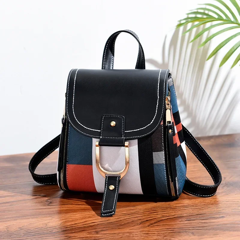 Bag Bag For Leather 2022 Luxury Backpack Shoulder Purse Female Crossbody Girl Plaid Style Trendy PU Women Mini Korean Teenage
Bag Bag For Leather 2022 Luxury Backpack Shoulder Purse Female Crossbody Girl Plaid Style Trendy PU Women Mini Korean Teenage