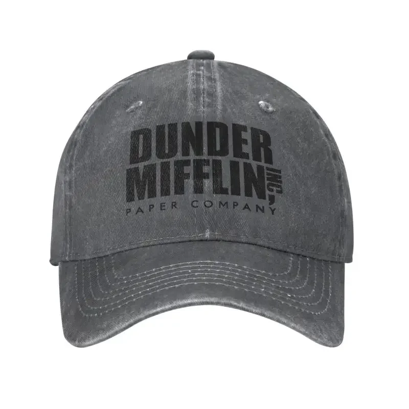 Модная хлопчатобумажная бейсболка Dunder Mifflin для мужчин и женщин дышащая офиса