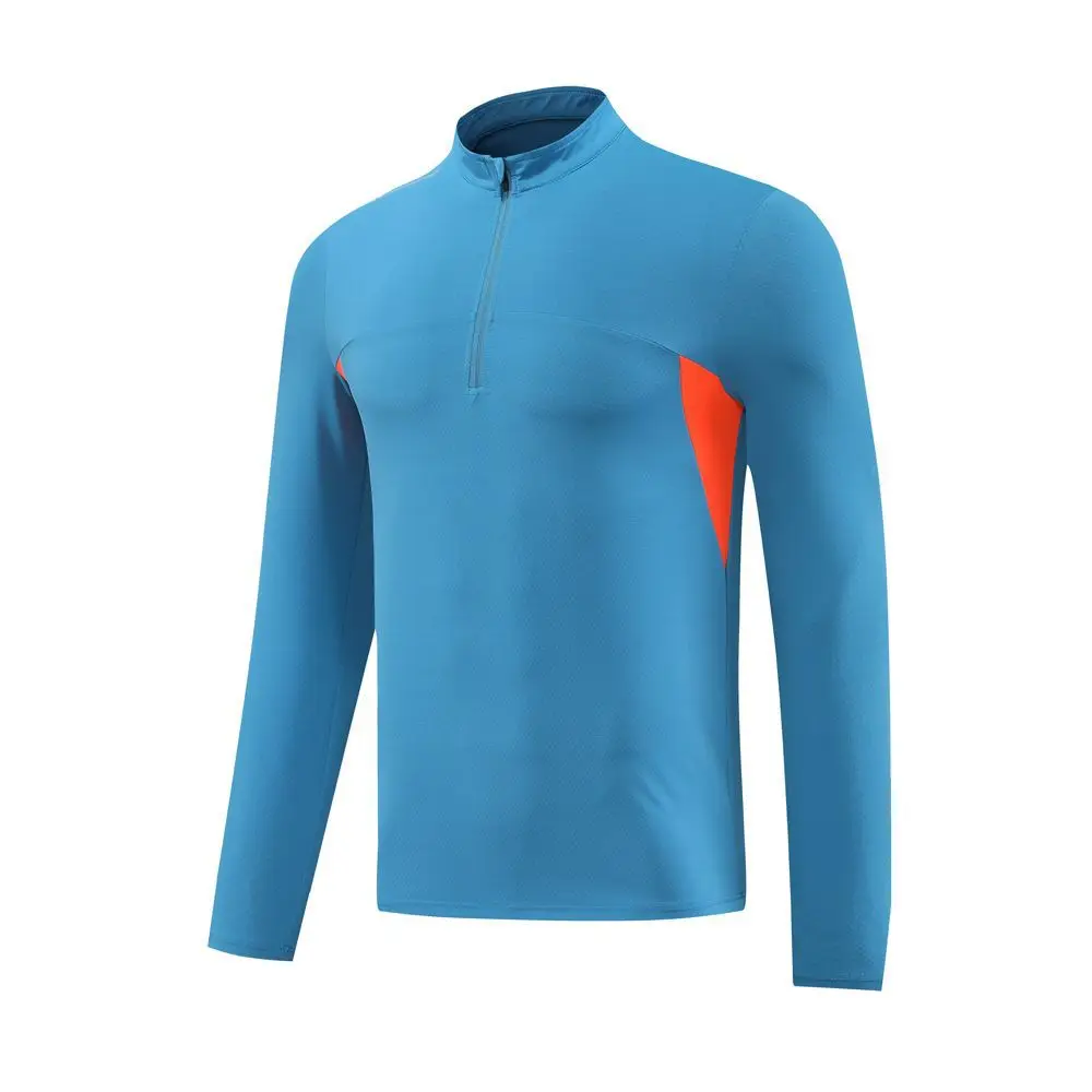 STOUREG Zipper Stretch Fitness T-shirt Outdoor Hiking Quick-drying Top Long-sleeved Running Sportswear Sport Clothes Men Gym
STOUREG Zipper Stretch Fitness T-shirt Outdoor Hiking Quick-drying Top Long-sleeved Running Sportswear Sport Clothes Men Gym