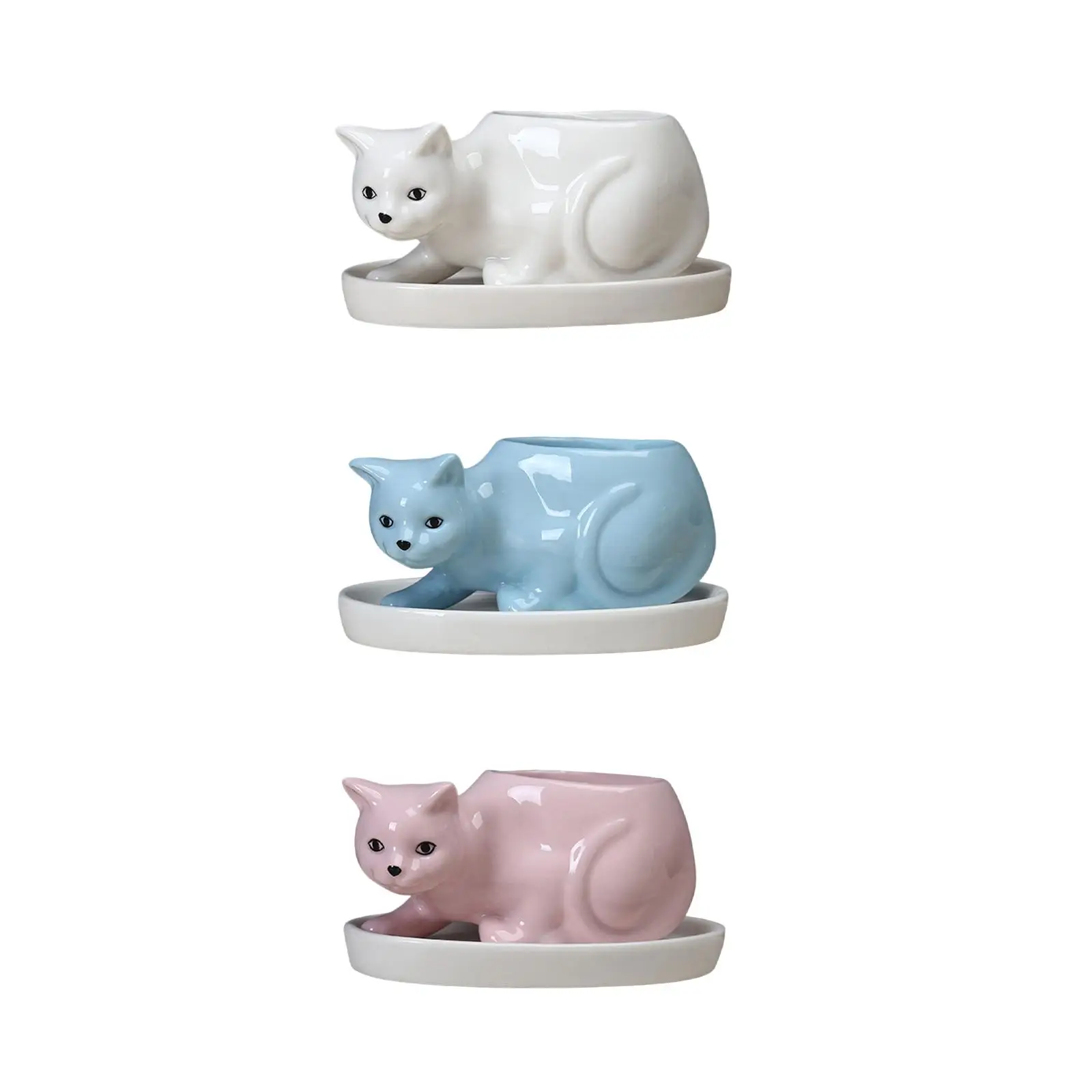 Succulent Planter Pots Miniature Ornaments Plant Containers for Desktop Outdoor
Succulent Planter Pots Miniature Ornaments Plant Containers for Desktop Outdoor