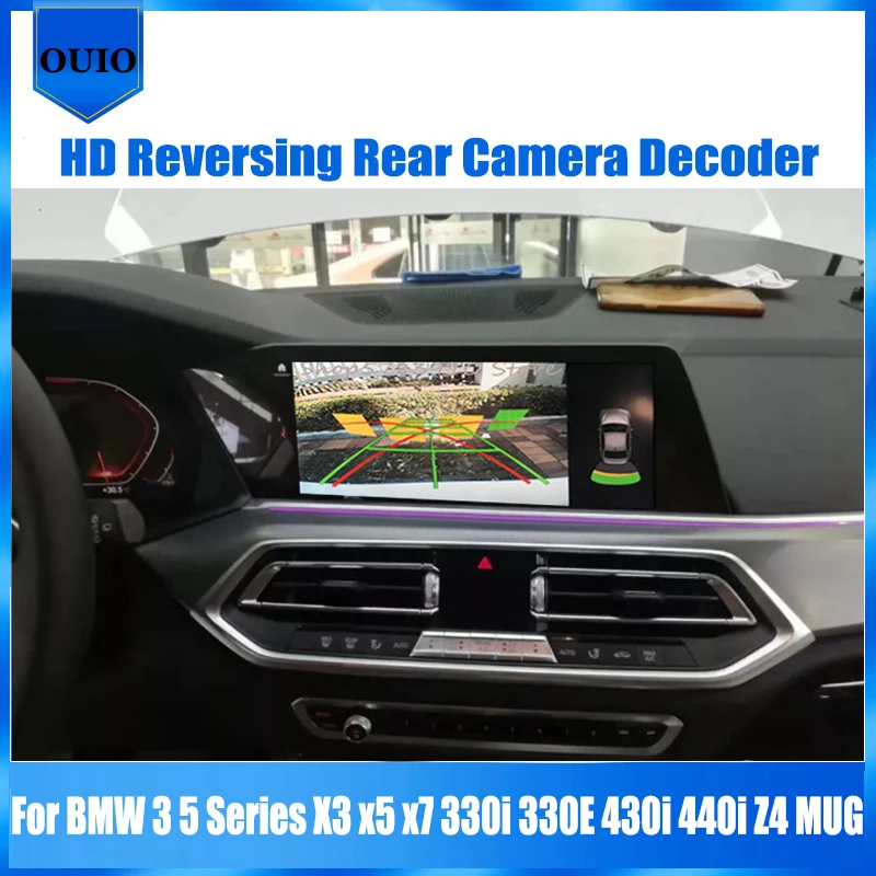 HD Reversing Rear Camera For BMW 3 5 Series X3 x5 x7 330i 330E 430i 440i Z4 MUG Interface Adapter Backup Display Improve Decoder
HD Reversing Rear Camera For BMW 3 5 Series X3 x5 x7 330i 330E 430i 440i Z4 MUG Interface Adapter Backup Display Improve Decoder