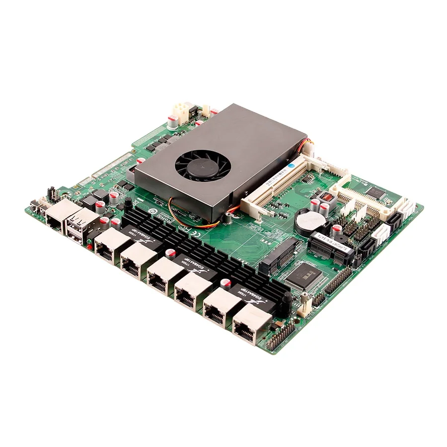 firewall Industrial Motherboard Intel i5 3340M HM77 Onboard Intel I211 6 RJ45 Gigabit LAN
firewall Industrial Motherboard Intel i5 3340M HM77 Onboard Intel I211 6 RJ45 Gigabit LAN