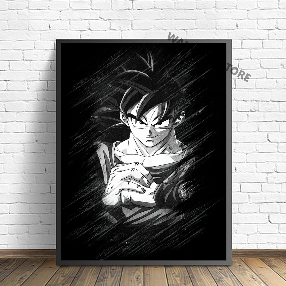 Modern Canvas Painting Dragon Ball Anime Goku Black Poster Wall Decor Print Art HD Pictures Modular For Living Room Decoration
Modern Canvas Painting Dragon Ball Anime Goku Black Poster Wall Decor Print Art HD Pictures Modular For Living Room Decoration