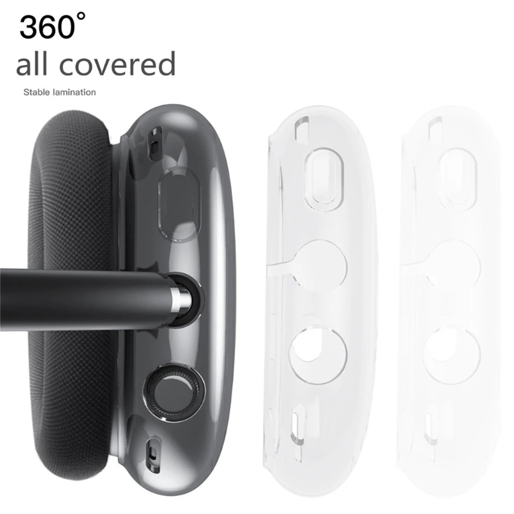2Pcs/set Soft Anti-Scratch Transparent Cover For AirPods Max TPU Wireless Shockproof Headphones Case Protective Sleeve Protector
2Pcs/set Soft Anti-Scratch Transparent Cover For AirPods Max TPU Wireless Shockproof Headphones Case Protective Sleeve Protector