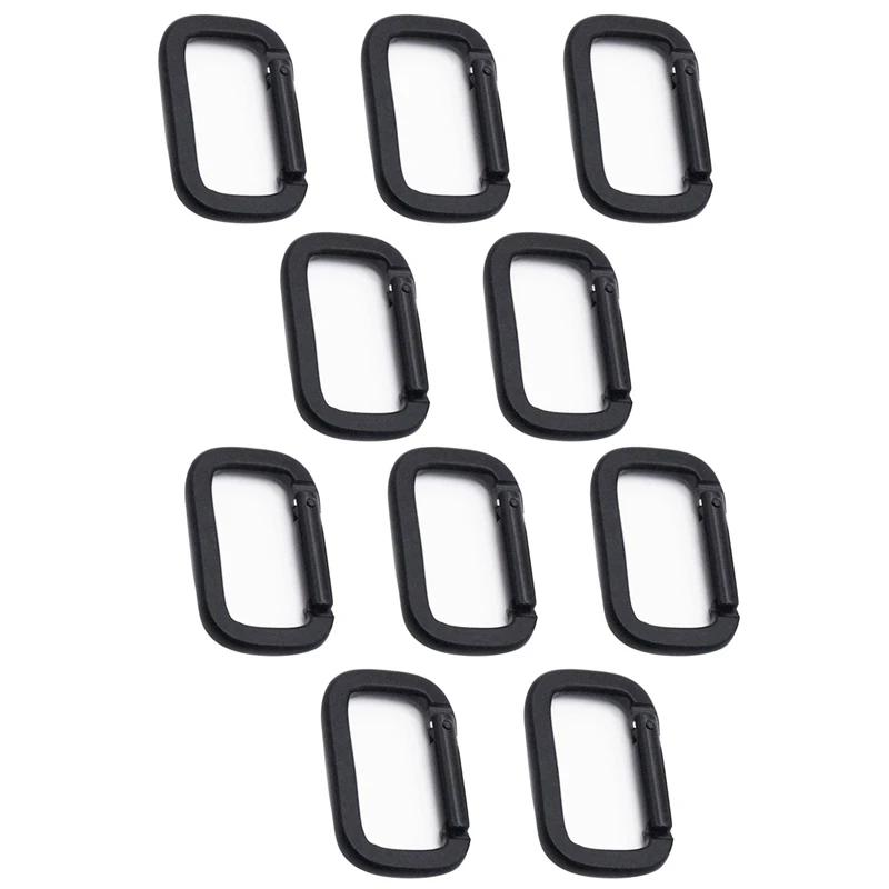 Mountaineering Button D Shape Spring Buckle Multifunctional Square Carabiner Aluminum Backpack Buckle Hiking Key Ring
Mountaineering Button D Shape Spring Buckle Multifunctional Square Carabiner Aluminum Backpack Buckle Hiking Key Ring